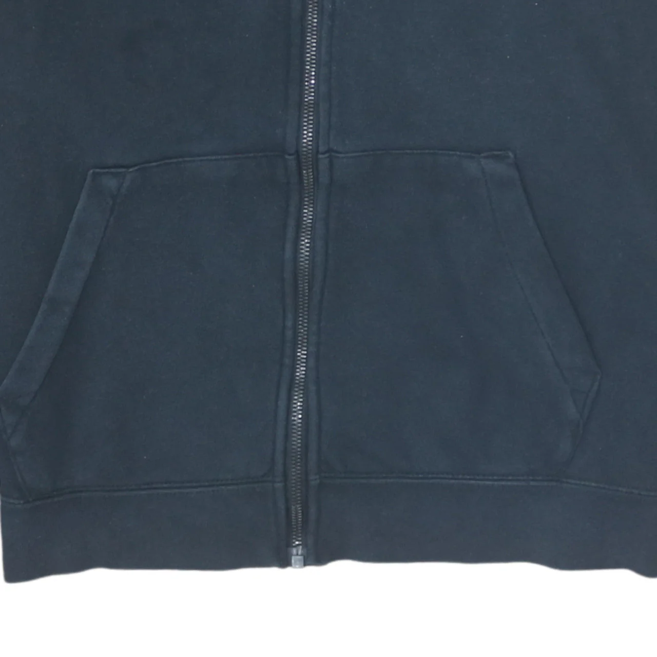 Nike Women’s Black Full Zip Hoodie Small Cotton Blend Lined - Image 8