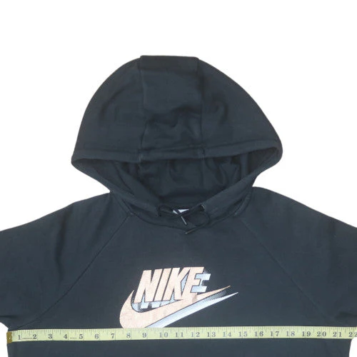 Nike Women’s Black Pullover Hoodie Medium Hooded Sweatshirt - Image 3