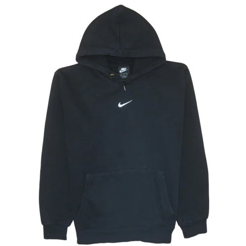 Nike Women’s Black Pullover Hoodie Size L Fleece Sweatshirt