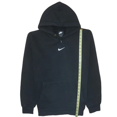 Nike Women’s Black Pullover Hoodie Size L Fleece Sweatshirt - Image 3