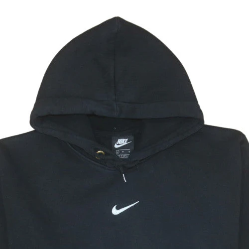 Nike Women’s Black Pullover Hoodie Size L Fleece Sweatshirt - Image 8