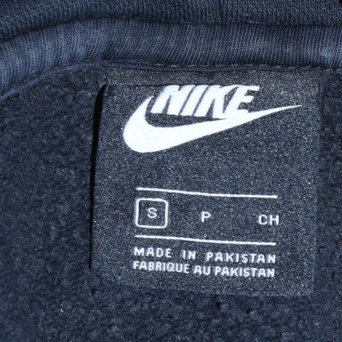 Nike Women’s Black Pullover Hoodie Small Cotton Blend Logo Sweatshirt - Image 5