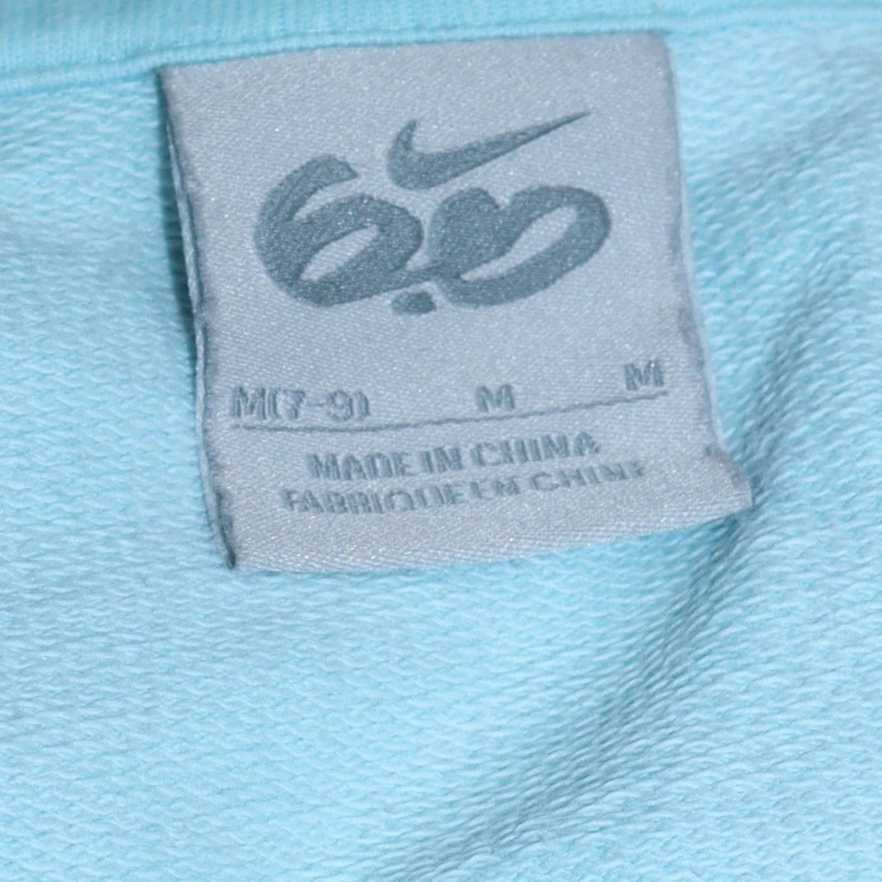 Nike Women’s Blue Crew Neck Pullover Sweatshirt Size M - Image 3
