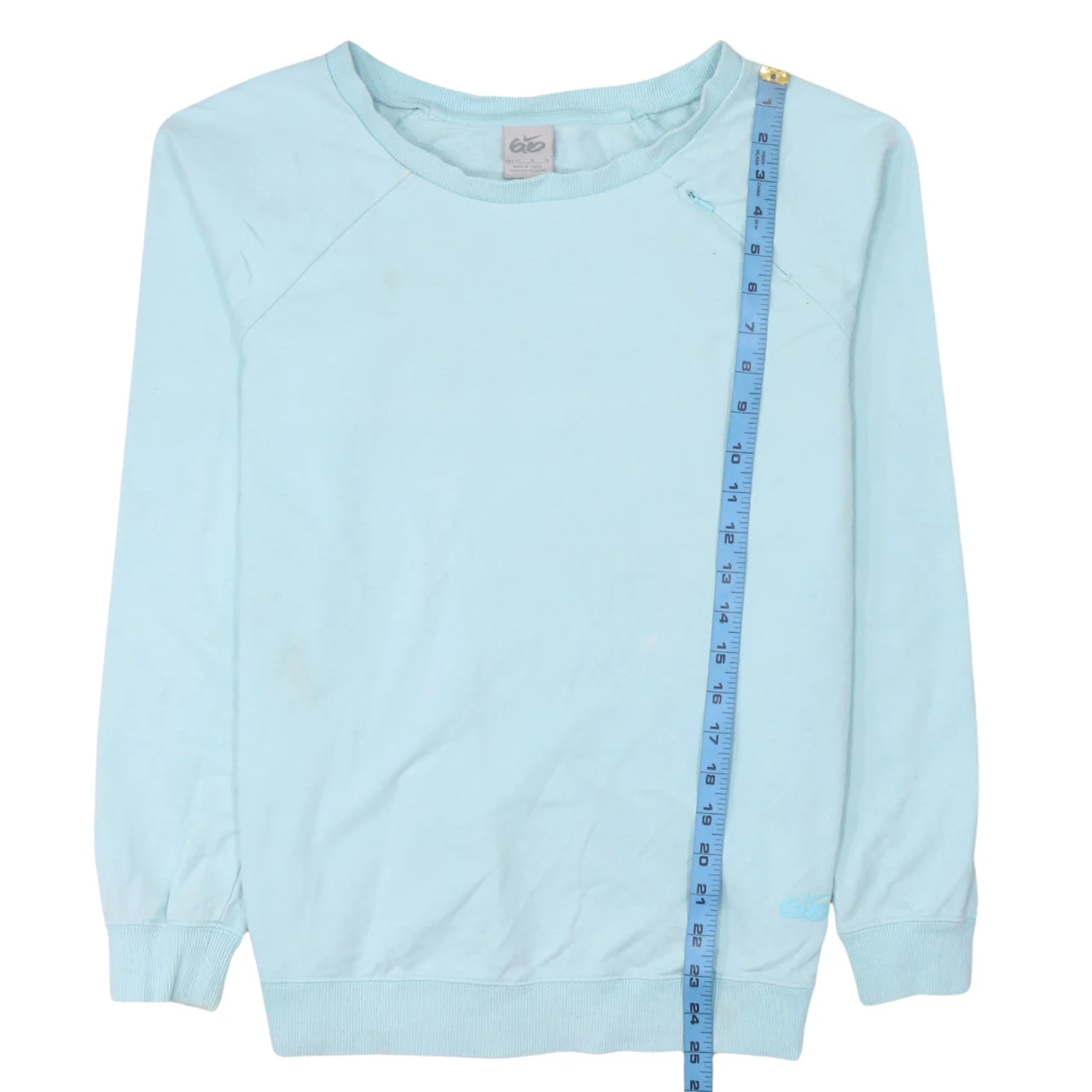 Nike Women’s Blue Crew Neck Pullover Sweatshirt Size M - Image 5