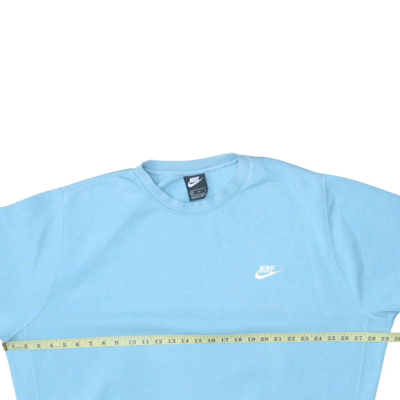 Nike Women’s Blue Crew Neck Pullover Sweatshirt XXL Cotton Blend - Image 2