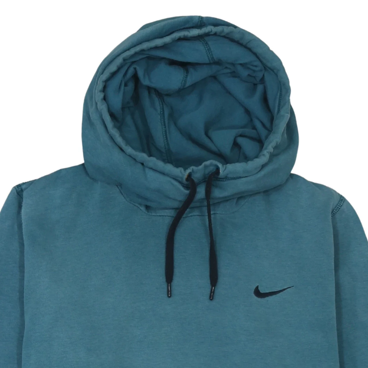 Nike Women’s Blue Pullover Hoodie Large Cotton Blend Classic Fit - Image 8