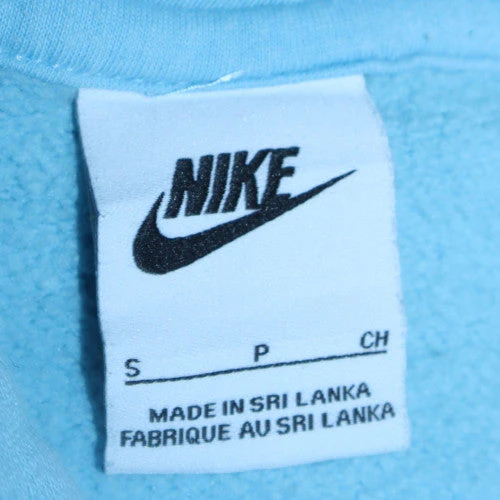 Nike Women’s Blue Pullover Hoodie Small Fleece Lined Casual Sweatshirt - Image 5