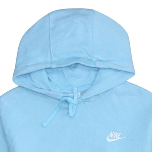 Nike Women’s Blue Pullover Hoodie Small Fleece Lined Casual Sweatshirt - Image 8