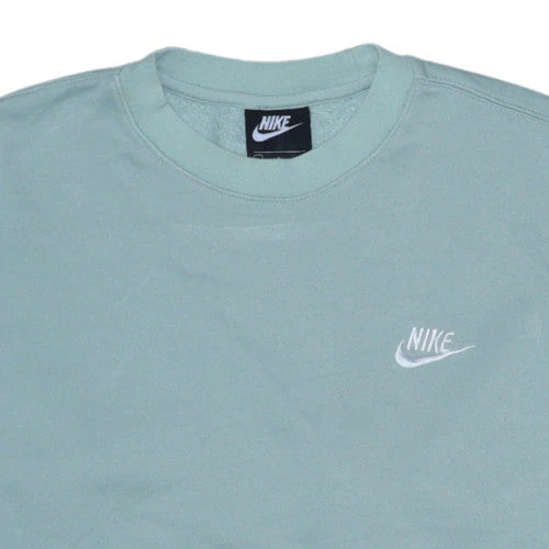 Nike Women’s Blue Small Pullover Sweatshirt Crew Neck Cotton Blend - Image 8