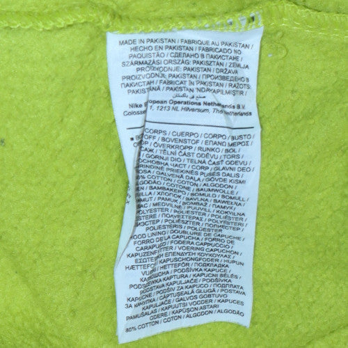Nike Women’s Green Pullover Hoodie L Cotton Blend Casual Wear - Image 6