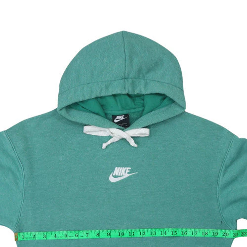 Nike Women’s Green Pullover Hoodie Small Cotton Blend Casual - Image 2