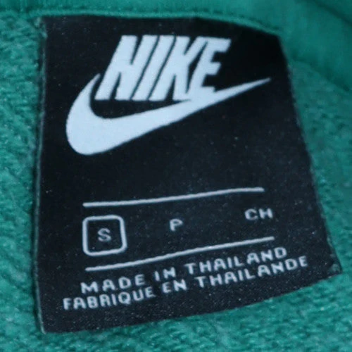 Nike Women’s Green Pullover Hoodie Small Cotton Blend Casual - Image 5