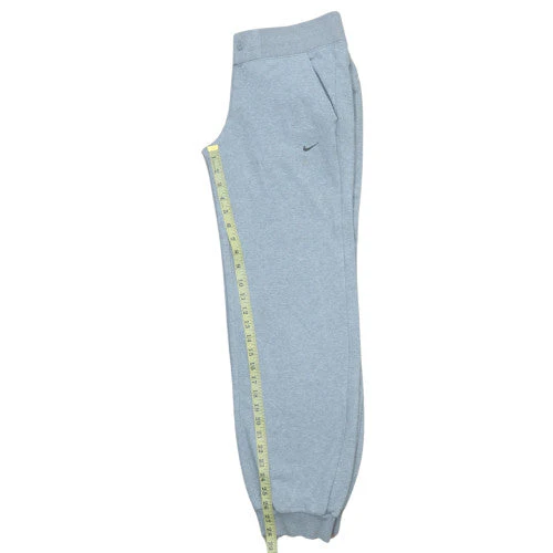 Nike Women’s Grey Jogger Sweatpants Size 12/14 Cotton Blend - Image 3