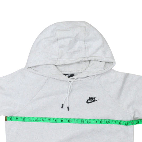 Nike Women’s Grey Pullover Hoodie Small Cotton Blend Casual - Image 2