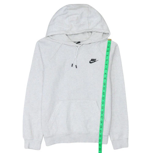 Nike Women’s Grey Pullover Hoodie Small Cotton Blend Casual - Image 3