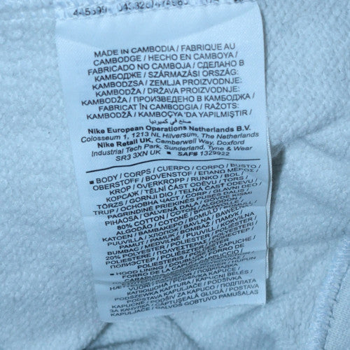 Nike Women’s Grey Pullover Hoodie Small Cotton Blend Casual - Image 6