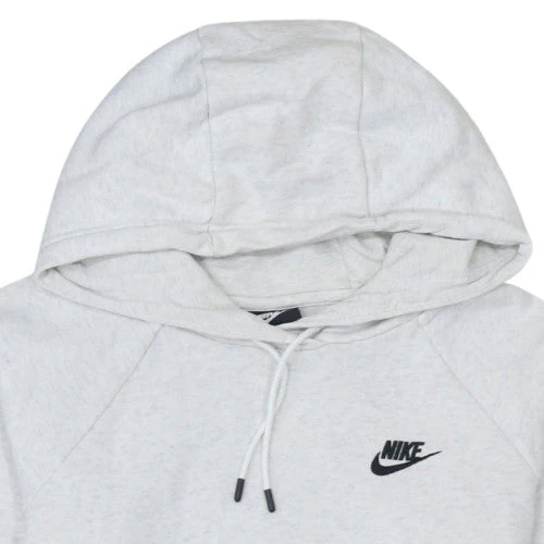 Nike Women’s Grey Pullover Hoodie Small Cotton Blend Casual - Image 7