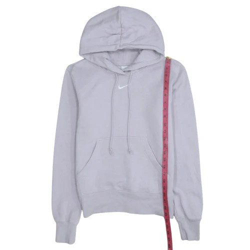 Nike Women’s Grey Pullover Hoodie XS Hooded Sweatshirt - Image 3