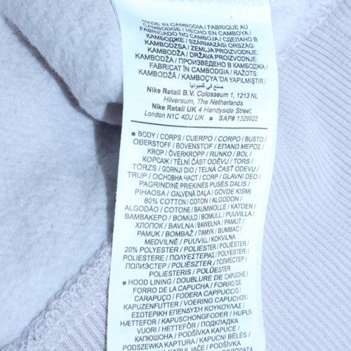 Nike Women’s Grey Pullover Hoodie XS Hooded Sweatshirt - Image 5