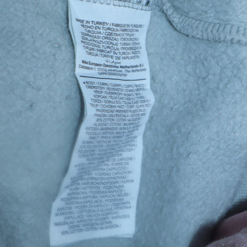 Nike Women’s Light Blue Loose Fit Pullover Hoodie Size M - Image 8