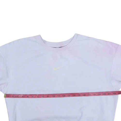 Nike Women’s Lilac Sweatshirt Small Cotton Blend Crew Neck Pullover - Image 3