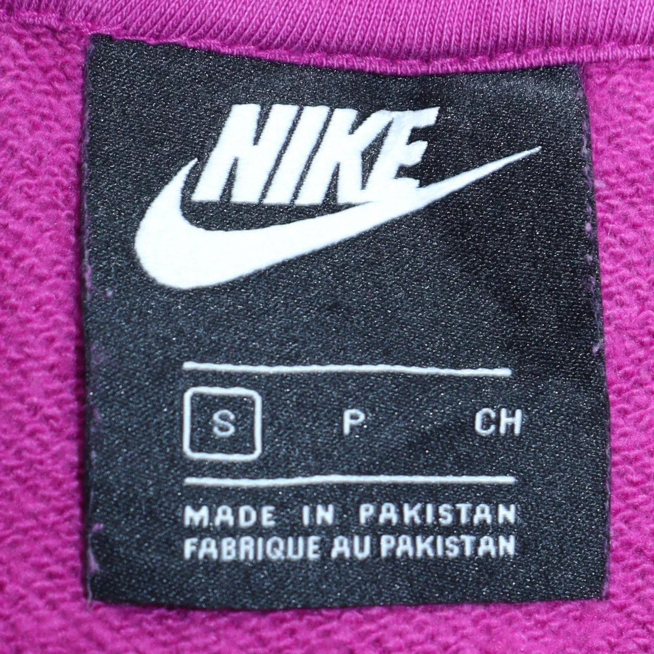 Nike Women’s Pink Full Zip Hoodie Small - Cotton Blend Sportswear - Image 5