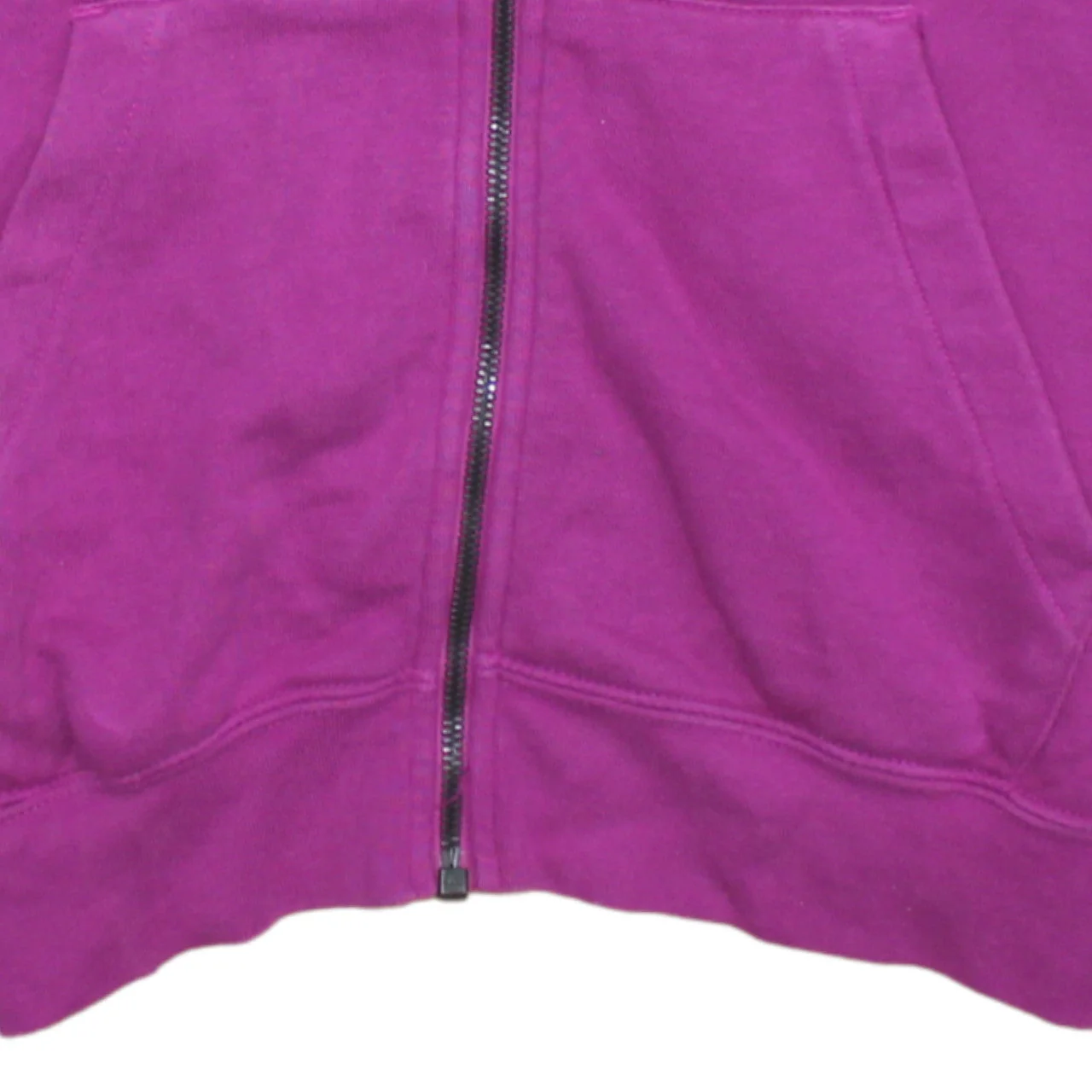Nike Women’s Pink Full Zip Hoodie Small - Cotton Blend Sportswear - Image 7