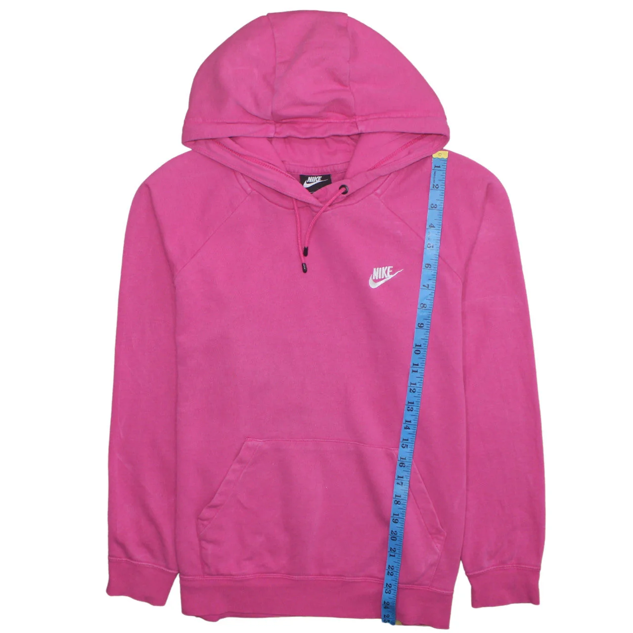 Nike Women’s Pink Pullover Hoodie Large Lined Casual Sportswear - Image 3