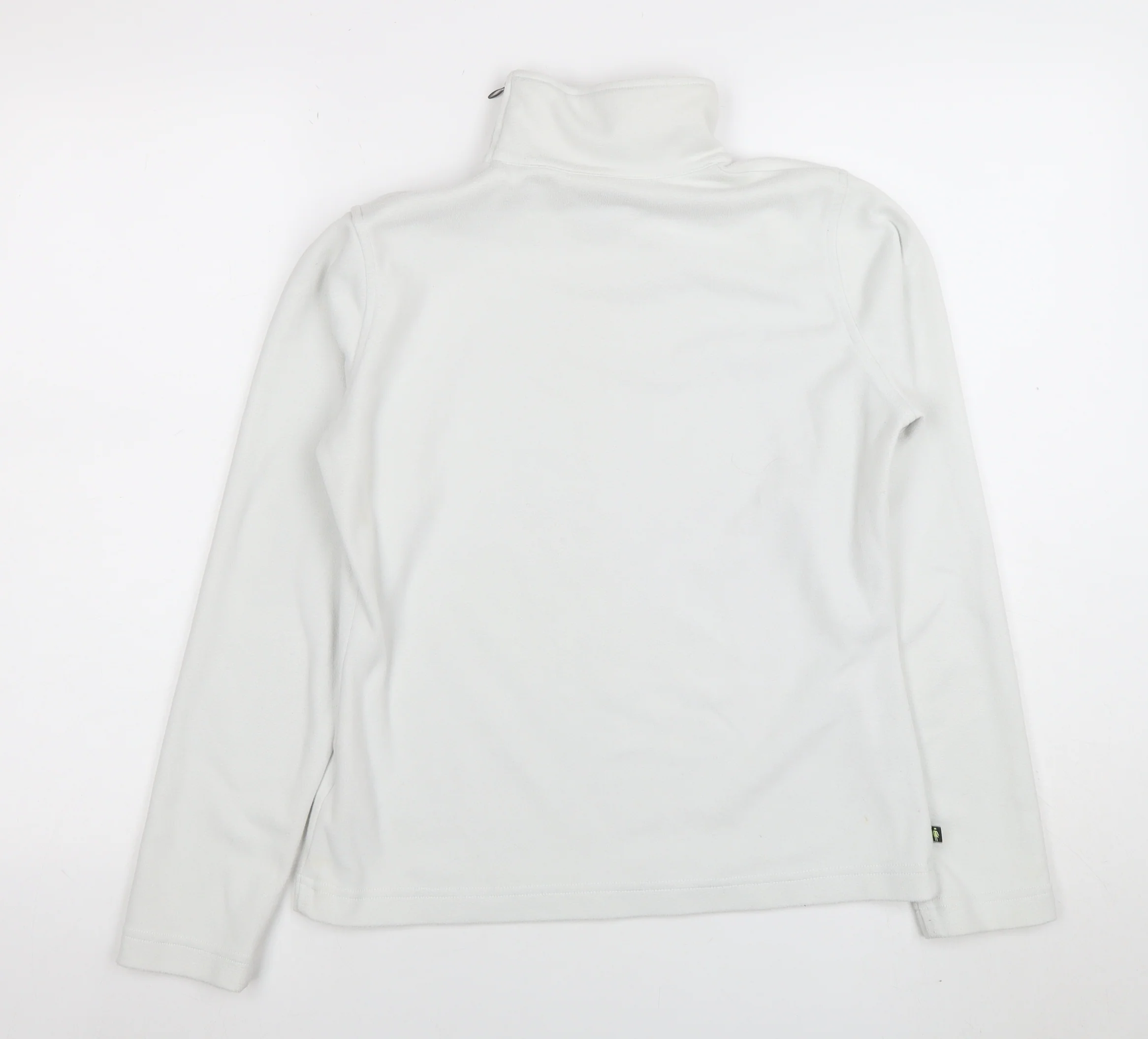 Nike Women White M Pullover Fleece Sweatshirt Long Sleeve - Image 3