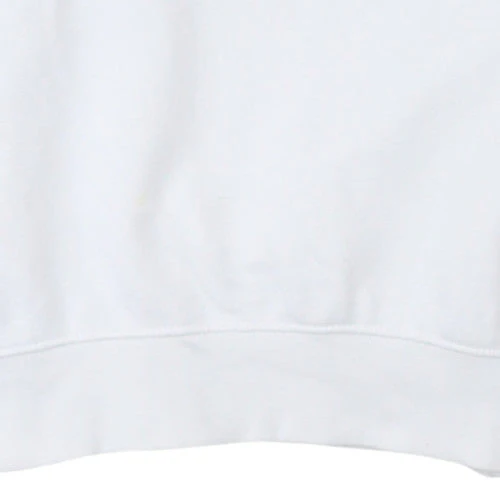 Nike Women White Medium Pullover Sweatshirt Crew Neck Graphic Logo - Image 7
