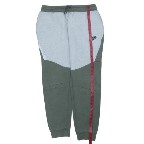 Nike Womens 2XL Grey Green Jogger Sweatpants with Logo - Image 2