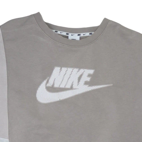 Nike Womens Beige Crew Neck Pullover Sweatshirt XL - Image 8