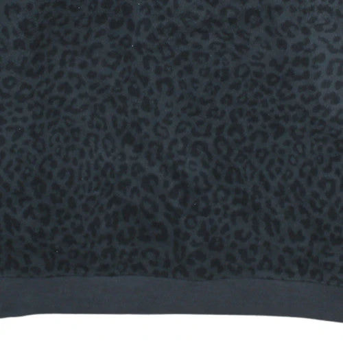 Nike Womens Black Animal Print Pullover Sweatshirt L Polyester - Image 7