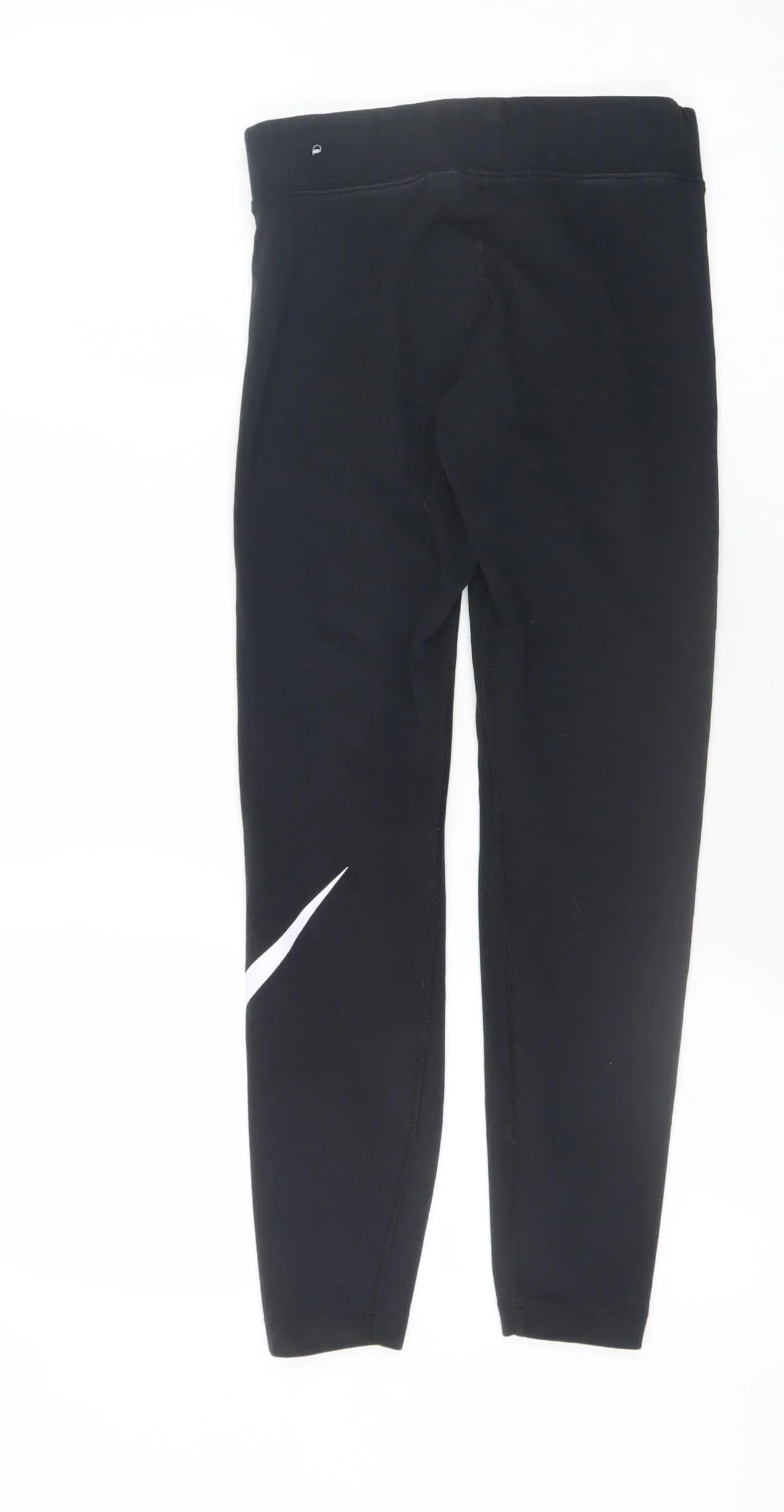 Nike Women's Black Ankle Leggings S Stretch Cotton Blend - Image 3
