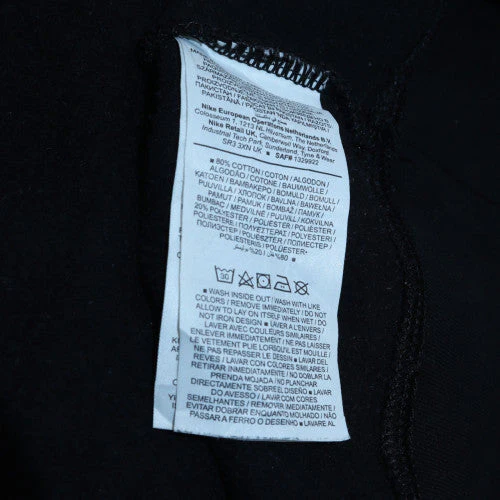 Nike Womens Black Crew Neck Pullover Sweatshirt M - Image 6