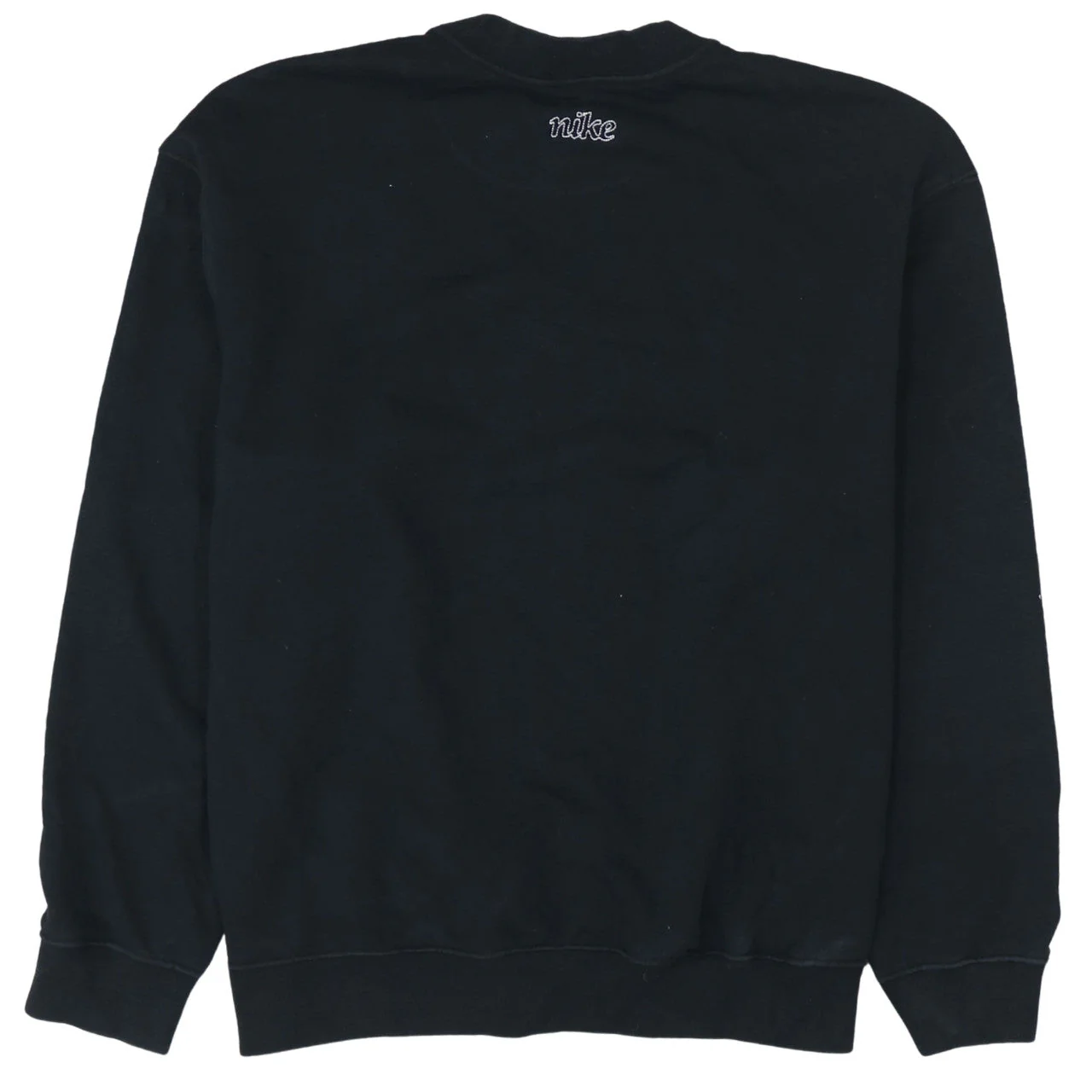 Nike Womens Black Dri-Fit Crew Neck Pullover Sweatshirt Size S - Image 4