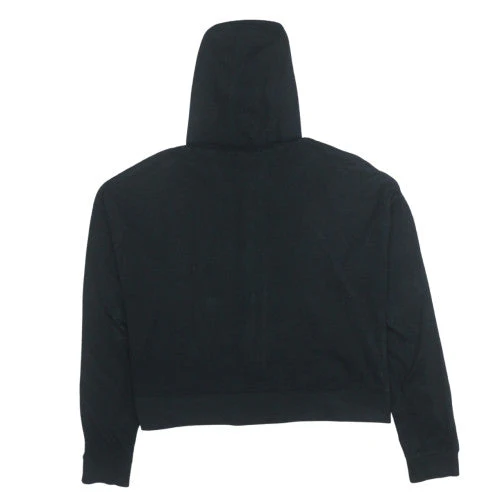 Nike Womens Black Full Zip Hoodie Size M Hooded Sweatshirt - Image 4
