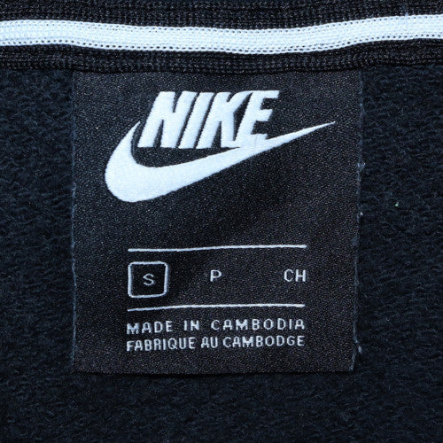 Nike Womens Black Full Zip Hoodie Size S Cotton Blend Sweatshirt - Image 5