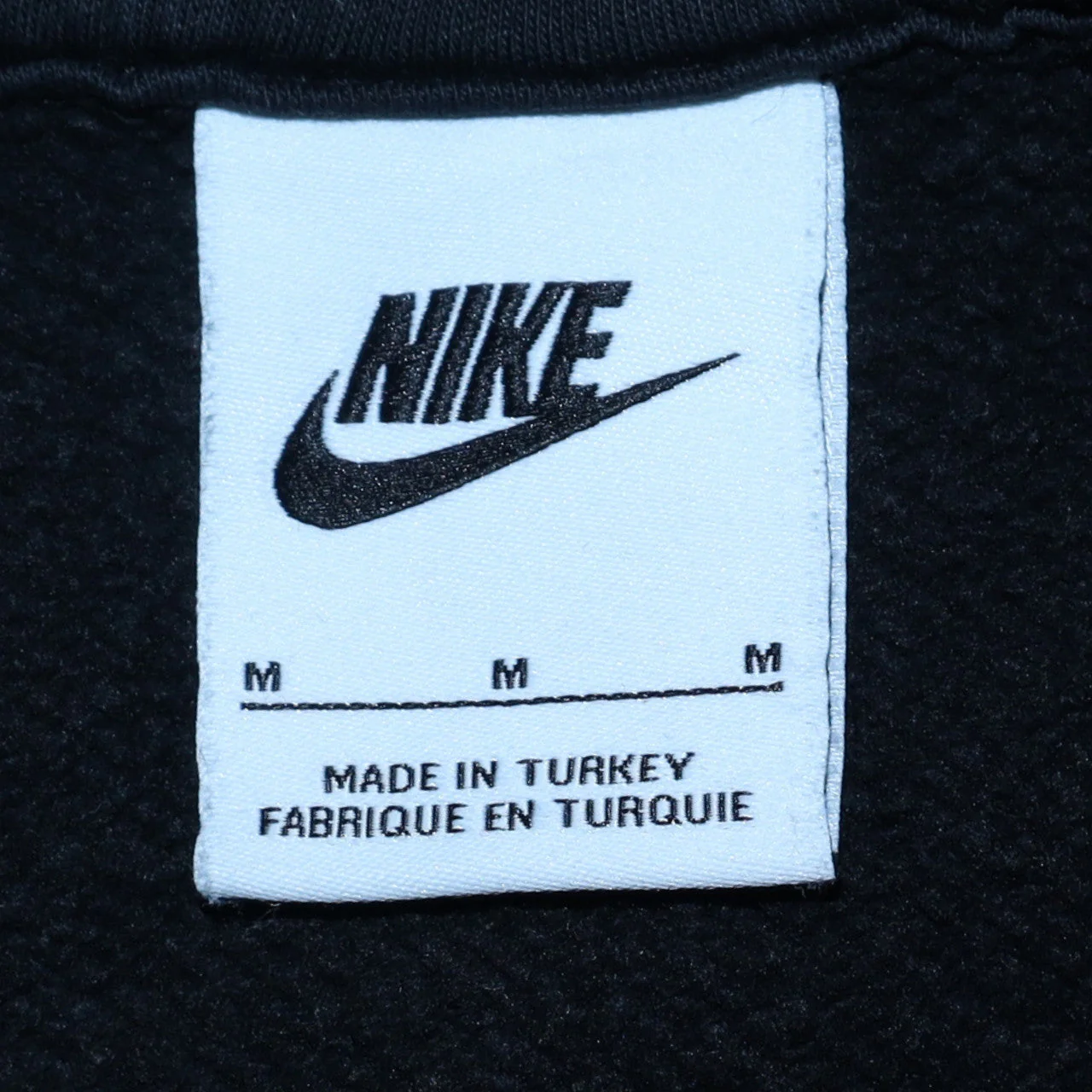 Nike Women's Black Gold Logo Pullover Hoodie Size M - Just Do It - Image 5