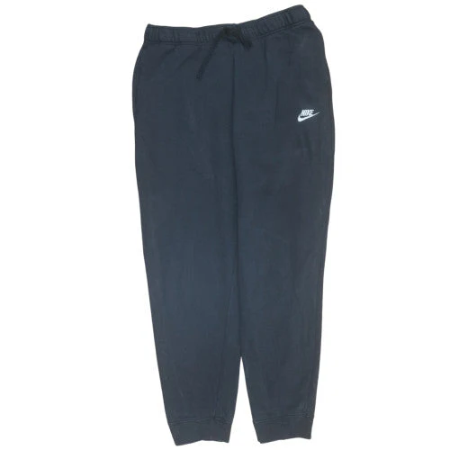 Nike Womens Black Jogger Sweatpants Size M Cotton Blend