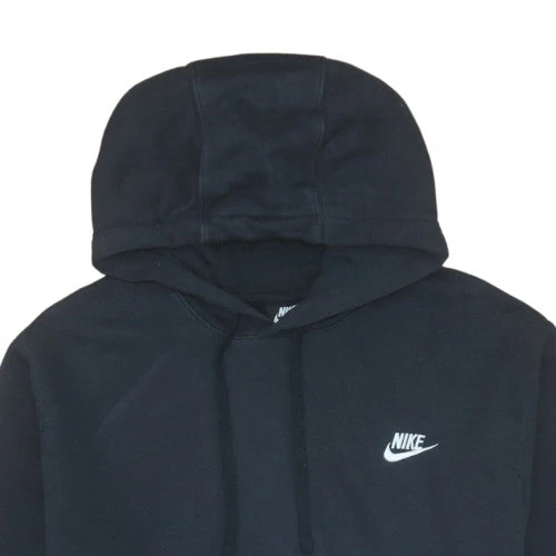 Nike Womens Black L Pullover Hoodie Sweatshirt Cotton Blend - Image 8