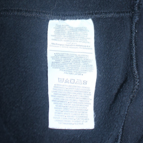 Nike Womens Black L Sweatshirt Crew Neck Pullover Cotton Blend - Image 6