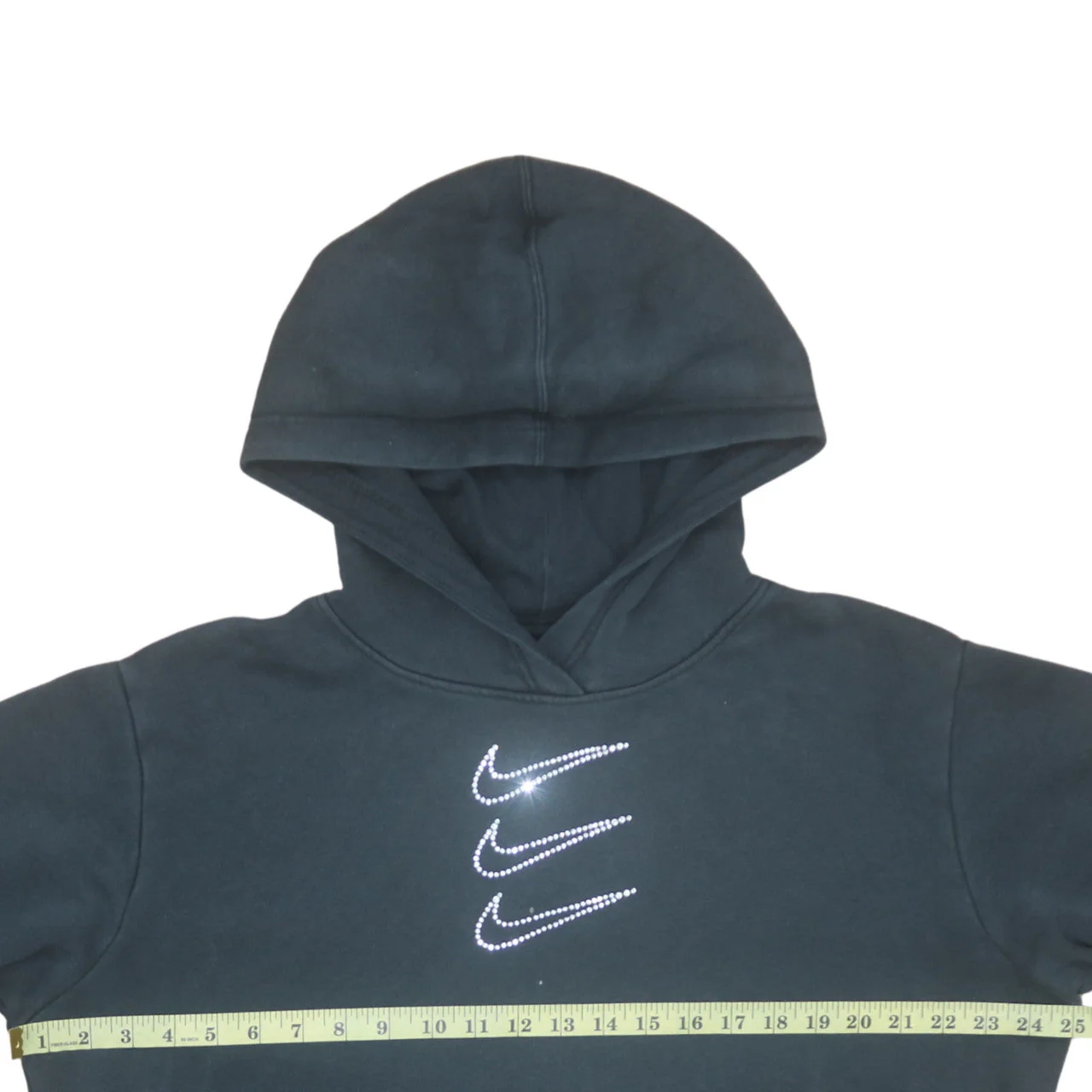 Nike Womens Black M Pullover Hoodie with Logo Detail - Image 3