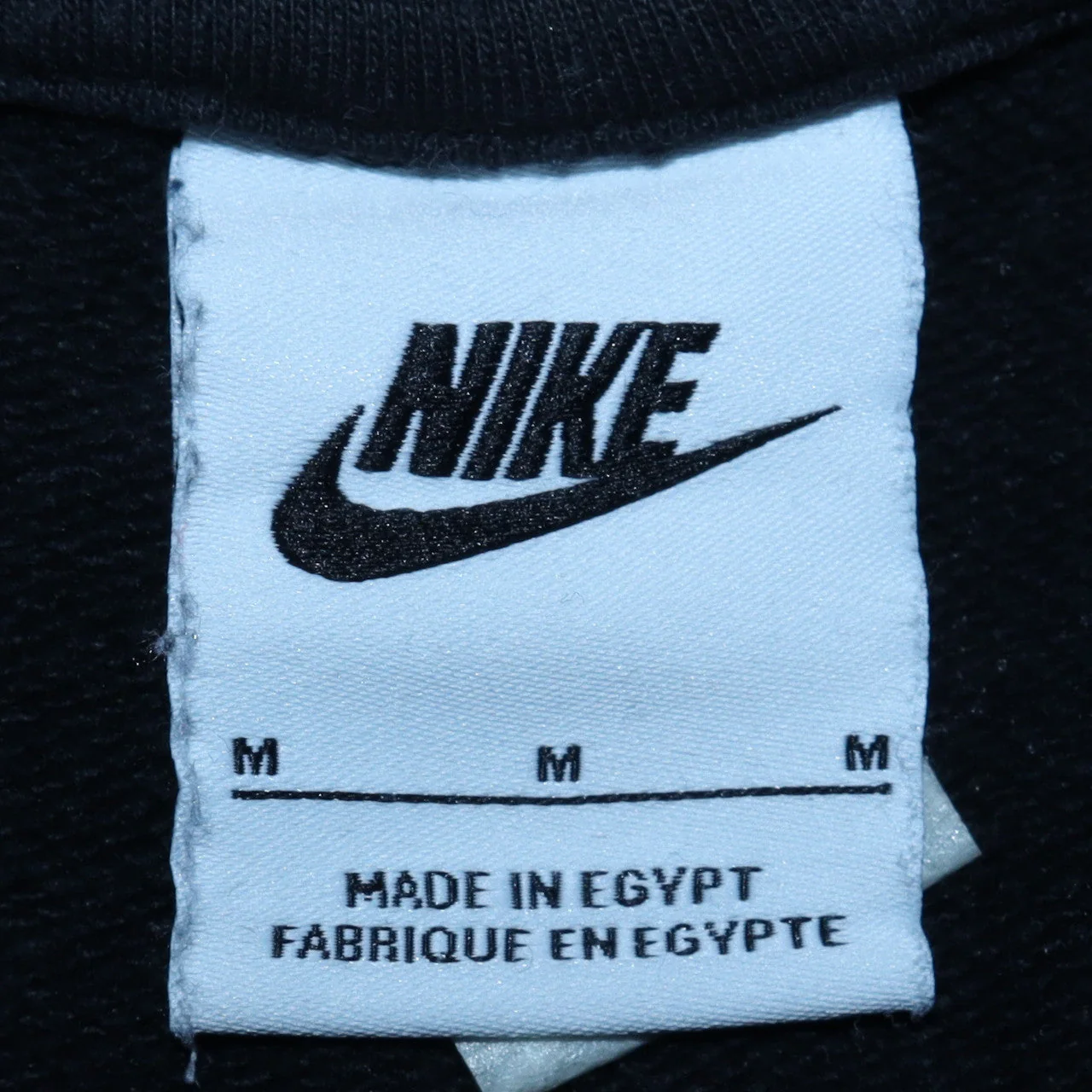 Nike Women's Black Pullover Hoodie M Logo Print Sportswear - Image 5