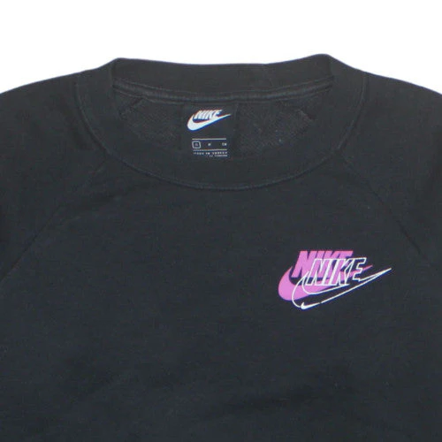 Nike Womens Black Small Crew Neck Pullover Sweatshirt - Image 8