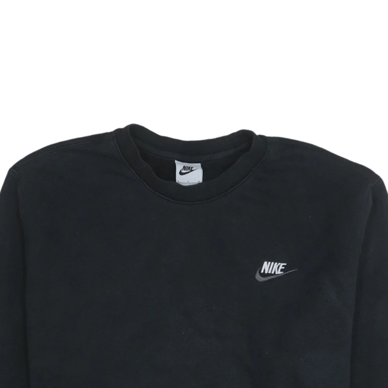 Nike Women's Black Small Pullover Crew Neck Sweatshirt - Image 8