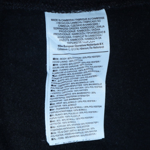 Nike Womens Black XL Pullover Hoodie Just Do It Graphic Sweatshirt - Image 6