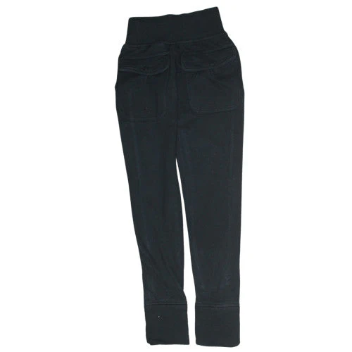 Nike Womens Black XS Fleece Jogger Trousers with Buttons - Image 4