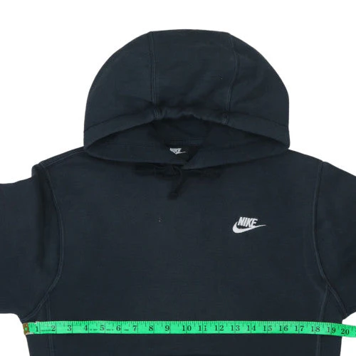 Nike Womens Black XS Pullover Hoodie Cotton Fleece Casual Sweatshirt - Image 2
