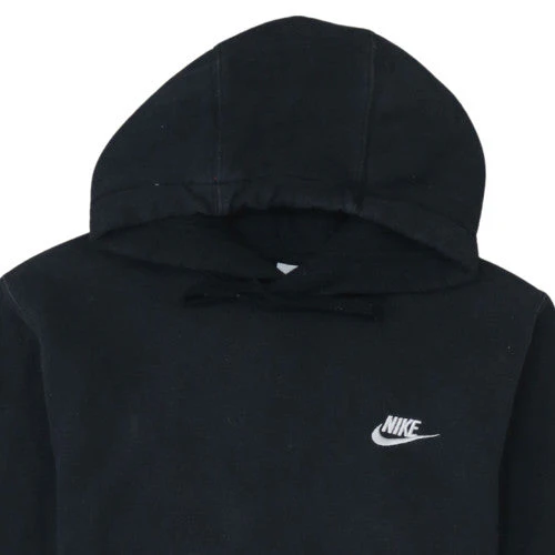 Nike Womens Black XS Pullover Hoodie with Logo Pocket Style - Image 7